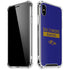 NFL Baltimore Ravens Purple Performance Series iPhone XS Max Clear Case