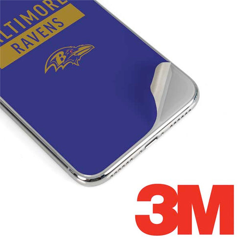 NFL Baltimore Ravens Purple Performance Series iPhone XS Max Skin