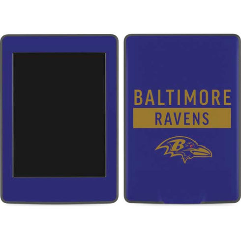 NFL Baltimore Ravens Purple Performance Series Amazon Kindle Skin