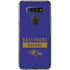NFL Baltimore Ravens Purple Performance Series LG K51/Q51 Clear Case