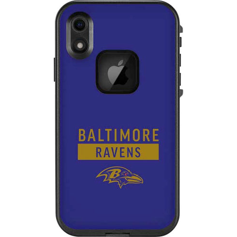 NFL Baltimore Ravens Purple Performance Series LifeProof Fre iPhone Skin