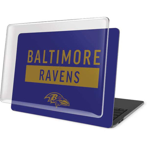 NFL Baltimore Ravens Purple Performance Series MacBook Pro 13in (2020) Case plus Skin