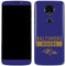 NFL Baltimore Ravens Purple Performance Series Moto E5 Plus Skin