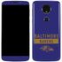 NFL Baltimore Ravens Purple Performance Series Moto E5 Plus Skin