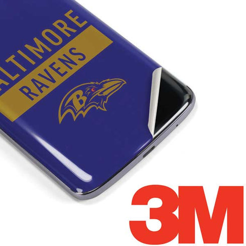 NFL Baltimore Ravens Purple Performance Series Moto E5 Plus Skin