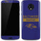 NFL Baltimore Ravens Purple Performance Series Moto G6 Skin