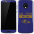 NFL Baltimore Ravens Purple Performance Series Moto G6 Skin