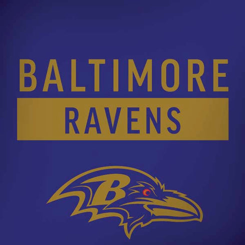 NFL Baltimore Ravens Purple Performance Series Moto G6 Skin