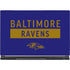 NFL Baltimore Ravens Purple Performance Series MSI GS65 Stealth Laptop Skin