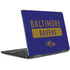 NFL Baltimore Ravens Purple Performance Series Notebook 9 Pro 13in (2017) Skin
