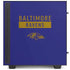 NFL Baltimore Ravens Purple Performance Series NZXT H510 Compact ATX Mid-Tower Case Skin
