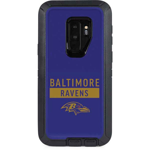NFL Baltimore Ravens Purple Performance Series Otterbox Defender Galaxy Skin