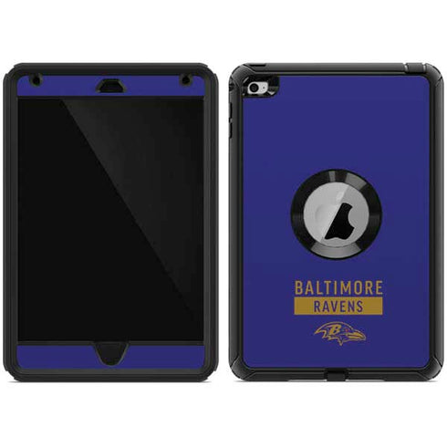 NFL Baltimore Ravens Purple Performance Series Otterbox Defender iPad Skin