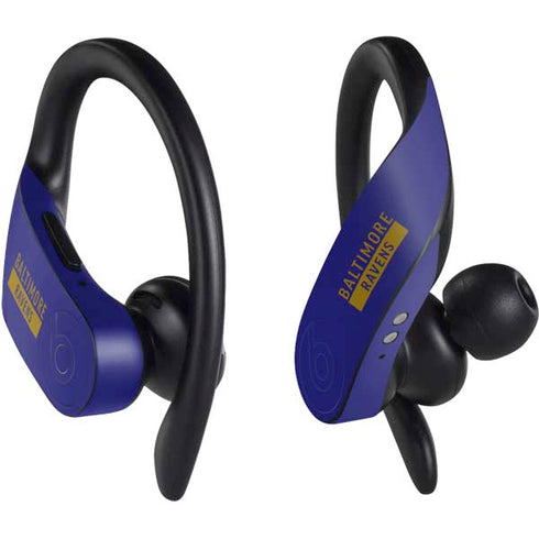 NFL Baltimore Ravens Purple Performance Series PowerBeats Pro Skin