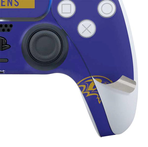 NFL Baltimore Ravens Purple Performance Series PS5 Slim Digital Edition Bundle Skin