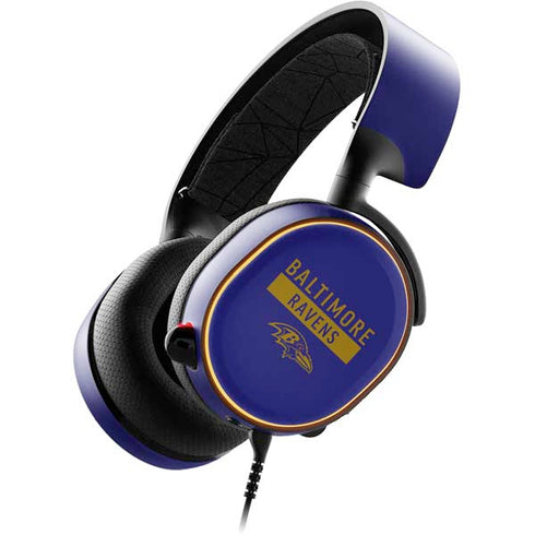 NFL Baltimore Ravens Purple Performance Series SteelSeries Arctis 5 Skin