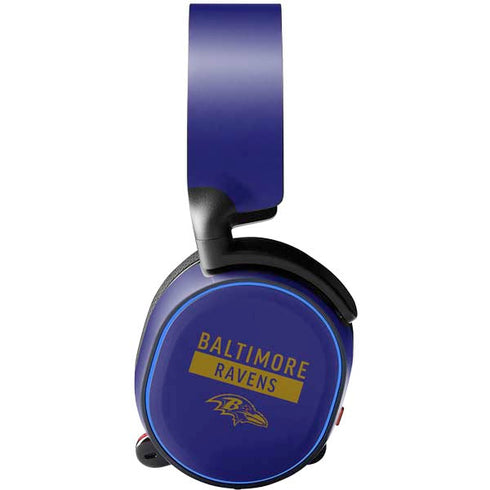 NFL Baltimore Ravens Purple Performance Series SteelSeries Arctis 5 Skin