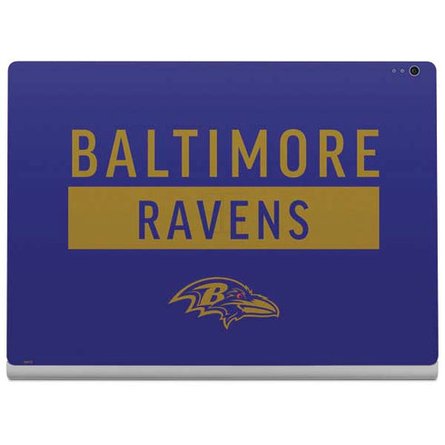 NFL Baltimore Ravens Purple Performance Series Surface Book 2 13.5in Skin