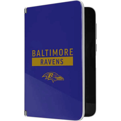 NFL Baltimore Ravens Purple Performance Series Surface Duo Skin