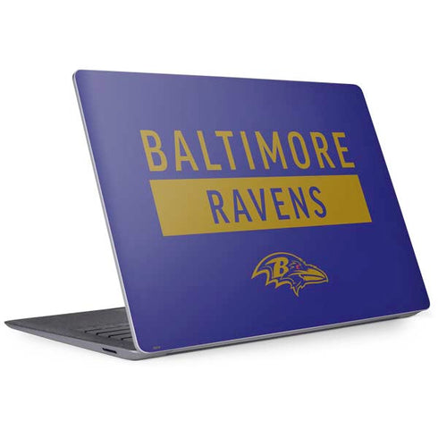NFL Baltimore Ravens Purple Performance Series Surface Laptop 3 13.5in Skin