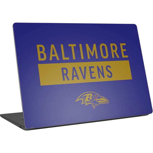 NFL Baltimore Ravens Purple Performance Series Surface Laptop 4 15in Skin