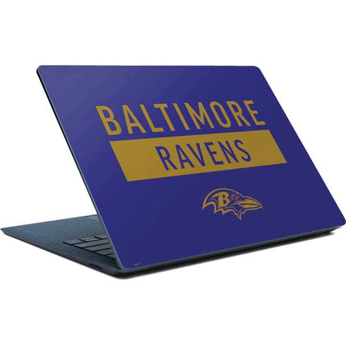 NFL Baltimore Ravens Purple Performance Series Surface Laptop Skin