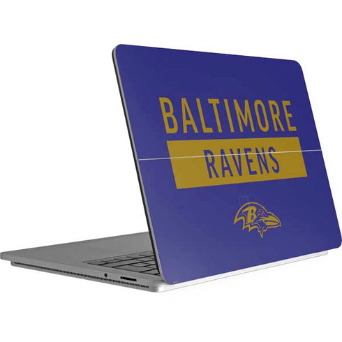 NFL Baltimore Ravens Purple Performance Series Surface Laptop Studio Skin