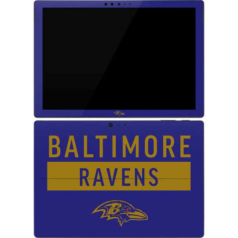 NFL Baltimore Ravens Purple Performance Series Surface Pro 7 Skin
