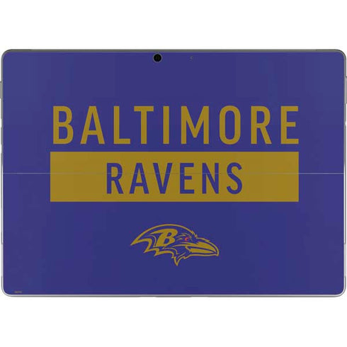 NFL Baltimore Ravens Purple Performance Series Surface Pro 9 Skin