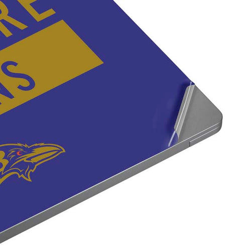 NFL Baltimore Ravens Purple Performance Series Universal Laptop 12in (9.8 x 6.8in) Skin