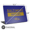 NFL Baltimore Ravens Purple Performance Series Universal Laptop 15in (12.2 x 8.8in) Skin
