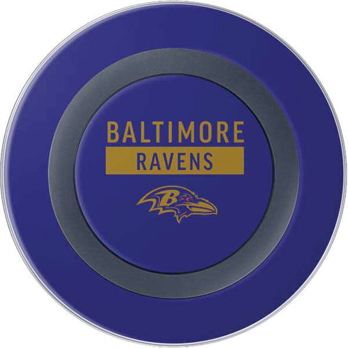 NFL Baltimore Ravens Purple Performance Series Wireless Charger Skin