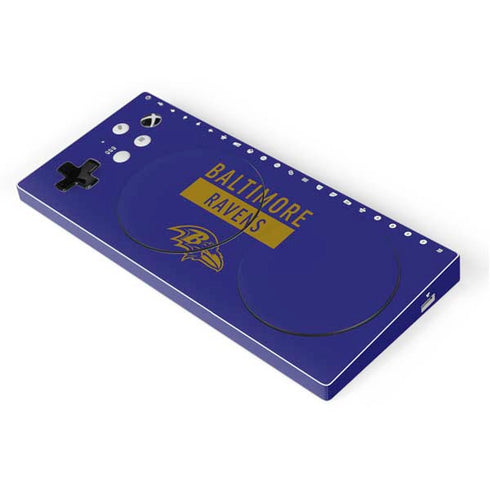 NFL Baltimore Ravens Purple Performance Series Xbox Adaptive Controller Skin