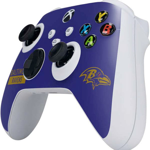 NFL Baltimore Ravens Purple Performance Series Xbox Series S Controller Skin