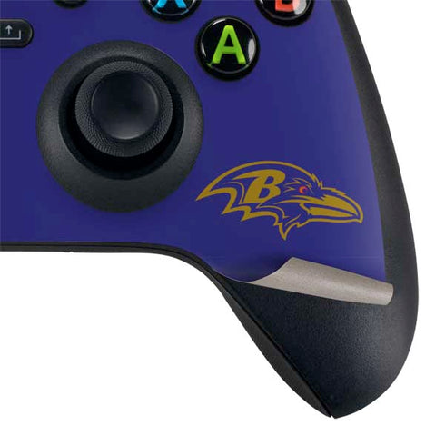 NFL Baltimore Ravens Purple Performance Series Xbox Series X Bundle Skin