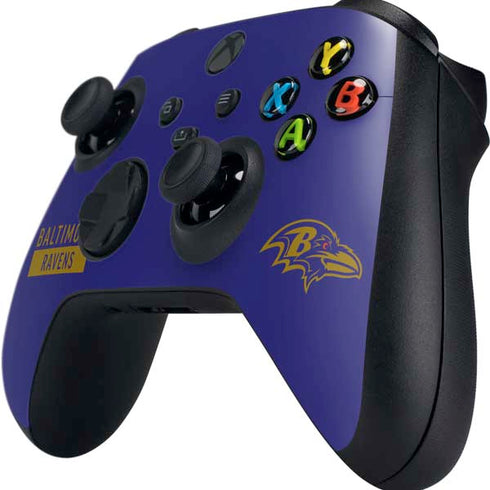 NFL Baltimore Ravens Purple Performance Series Xbox Series X Controller Skin