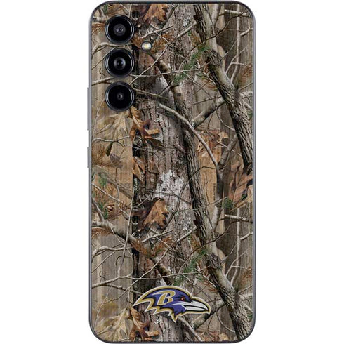 NFL Baltimore Ravens Realtree AP Camo Galaxy A54 5G Skin