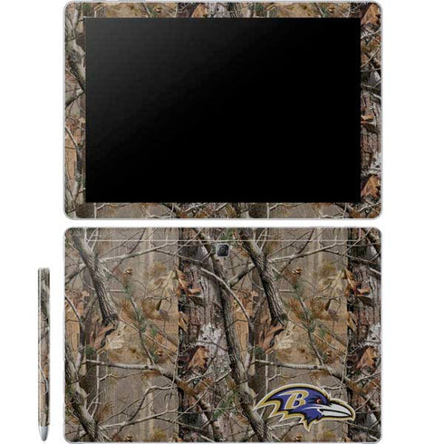 NFL Baltimore Ravens Realtree AP Camo Galaxy Book 12in Skin