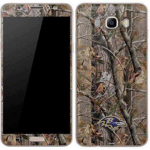 NFL Baltimore Ravens Realtree AP Camo Galaxy J7 Skin