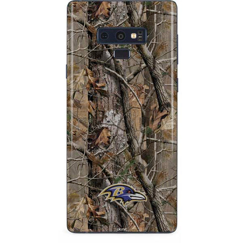 NFL Baltimore Ravens Realtree AP Camo Galaxy Note 9 Skin