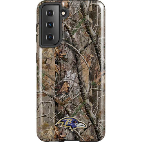 NFL Baltimore Ravens Realtree AP Camo Galaxy S21 5G Pro Case