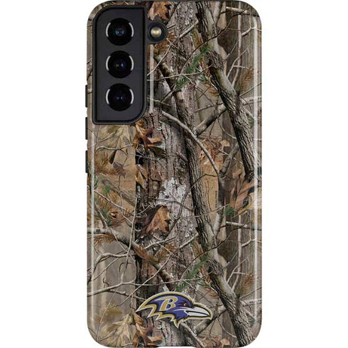NFL Baltimore Ravens Realtree AP Camo Galaxy S22 Pro Case