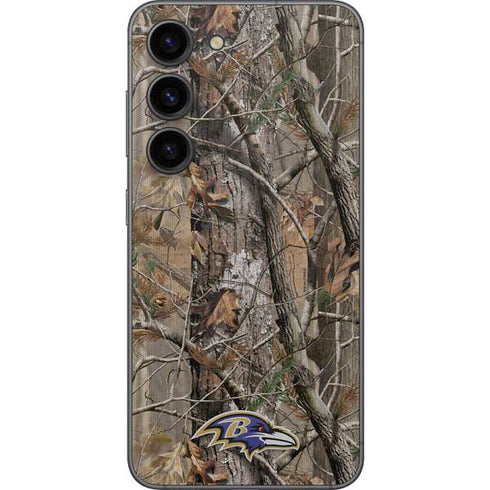 NFL Baltimore Ravens Realtree AP Camo Galaxy S23 Skin