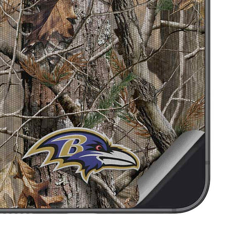 NFL Baltimore Ravens Realtree AP Camo Galaxy S23 Skin