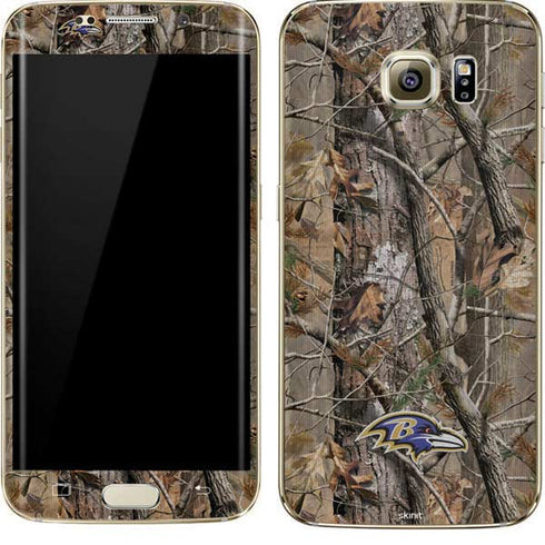 NFL Baltimore Ravens Realtree AP Camo Galaxy S7 Edge Skin