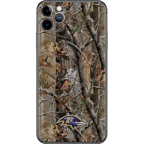 NFL Baltimore Ravens Realtree AP Camo iPhone 11 Pro Max Skin
