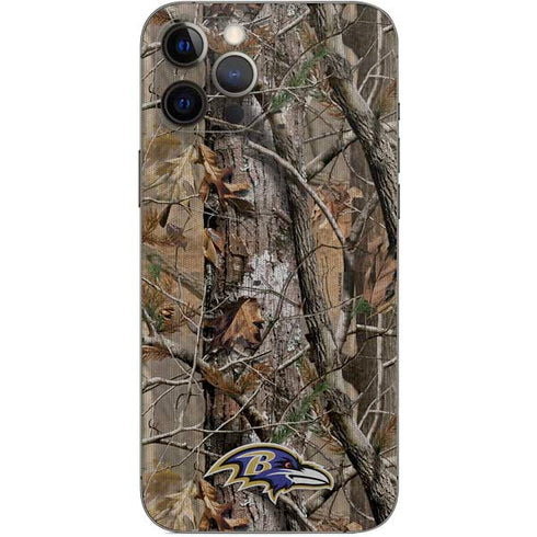 NFL Baltimore Ravens Realtree AP Camo iPhone 12 Pro Max Skin