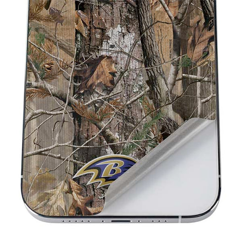 NFL Baltimore Ravens Realtree AP Camo iPhone 12 Pro Max Skin
