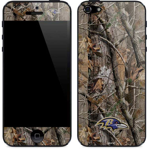 NFL Baltimore Ravens Realtree AP Camo iPhone 5/5s/5SE Skin