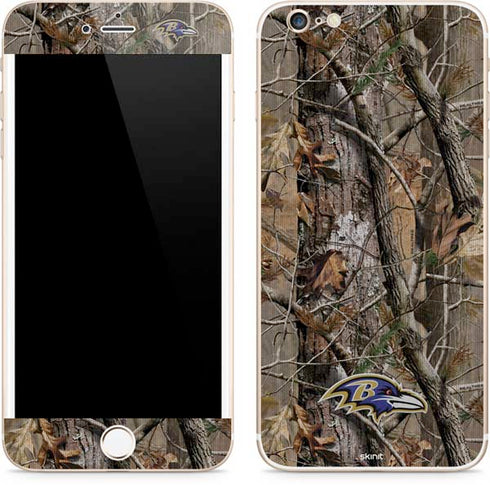 NFL Baltimore Ravens Realtree AP Camo iPhone 6/6s Plus Skin